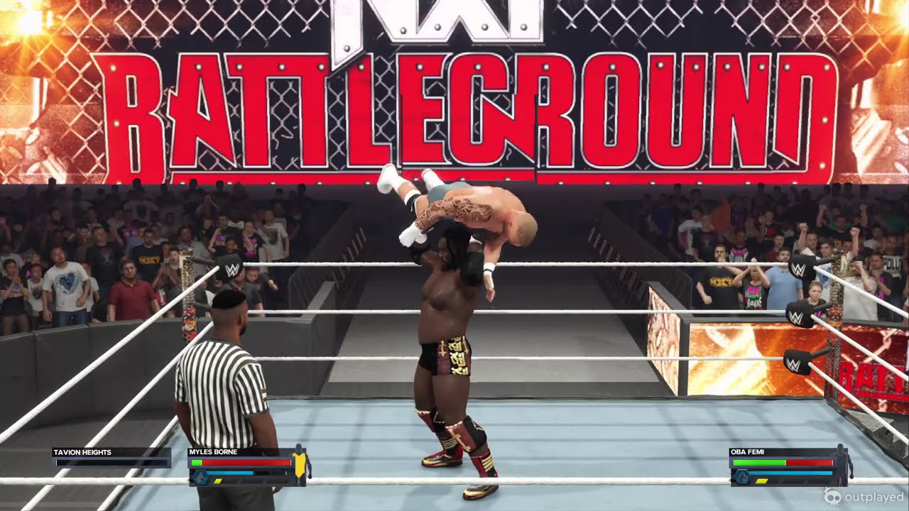 MYLES BORNE VS OBA FEMI NXT CHAMPIONSHIP NXT BATTLEGROUND 2025 PREDICTION MATCH