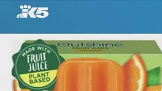 Frozen fruit bars recalled for possible glass contamination