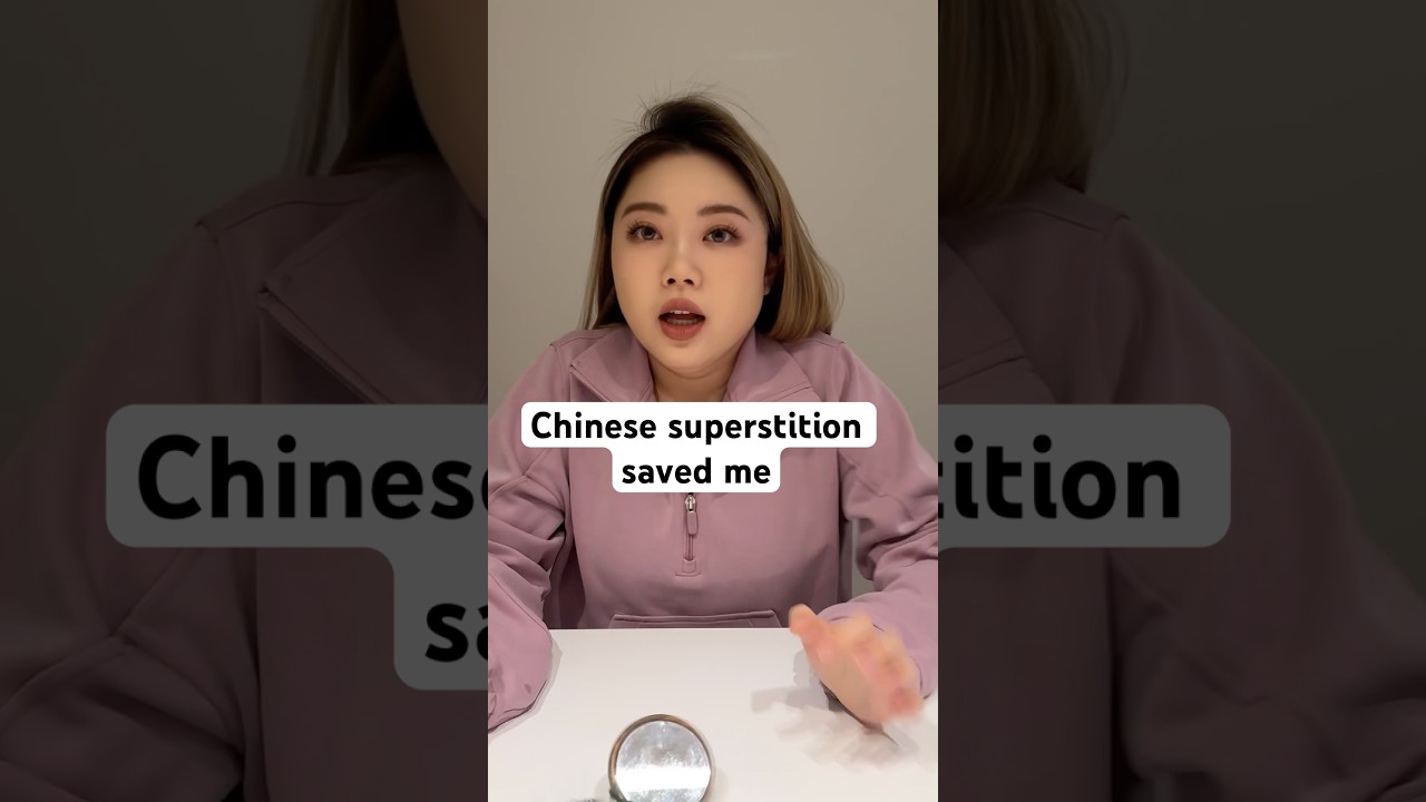 What to do after you break the mirror - Chinese superstition 36