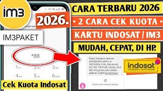 HOW TO CHECK IM3 QUOTA | CHECK LATEST INDOSAT QUOTA