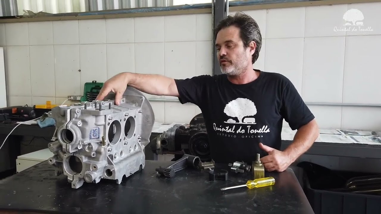 Como desmontar o motor do Fusca em casa!