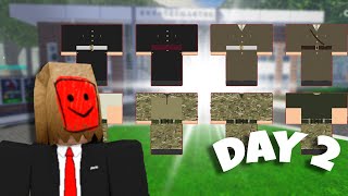 Making My Own Roblox Army - Day 2