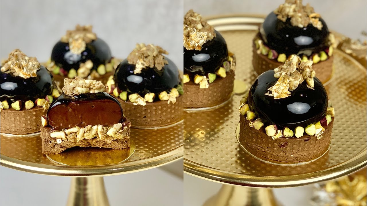 تارتولات الدوم بموس الشوكولاطة 🤤 من الوصفات الفخمة المميزة لي لازم تجربوها ❤️