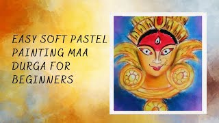 Easy Soft Pastel Maa Durga Face Painting for beginners |  Face Painting Maa Durga. screenshot 5
