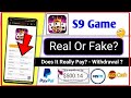 S9 Game Real Or Fake - S9 Gaming Earning App - S9 Game Review - S9 Game - S9 Game App Real Or Fake