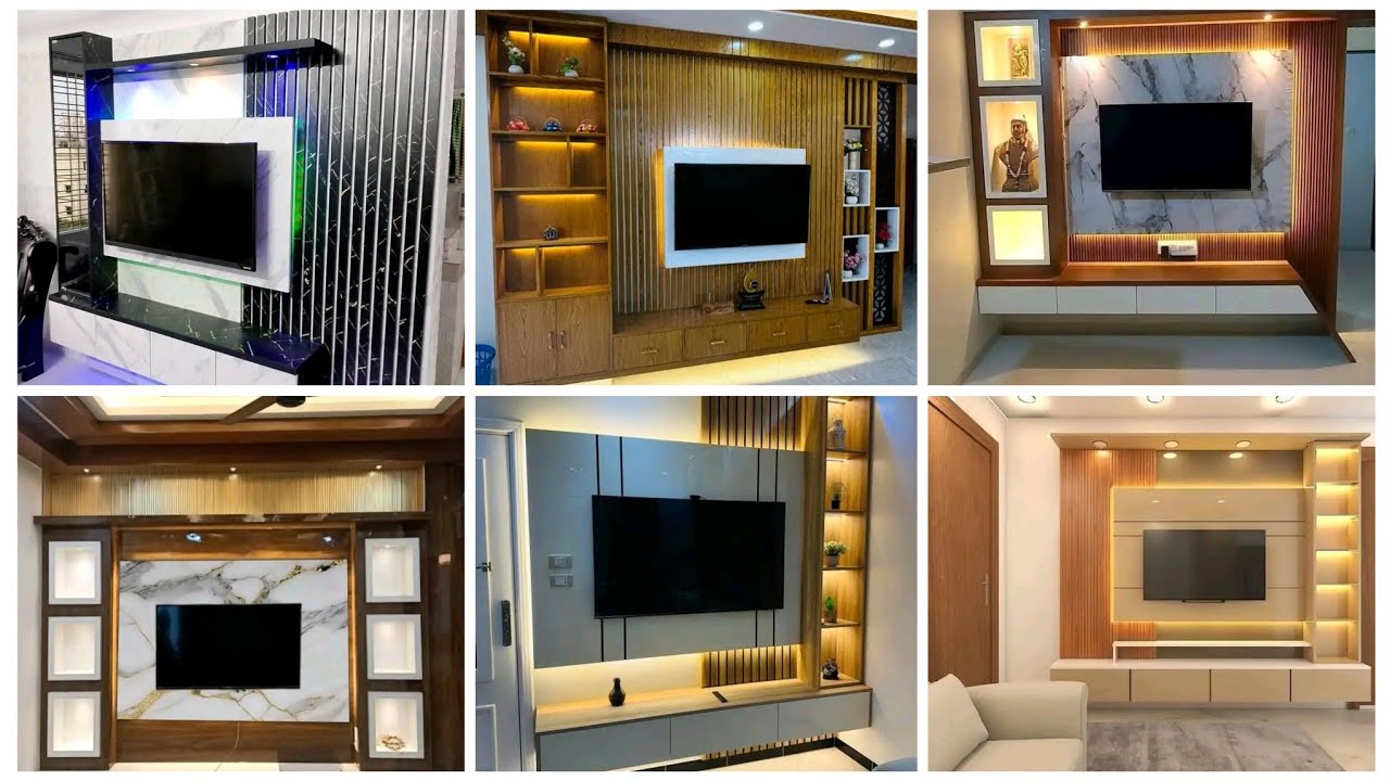 100 + TV unit design 🔥🔥 | New TV unit design ideas 💡💡