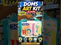 DOMS H2O Kit Dhamaka Art lover ke liye 😱🔥😳#viral#shorts#doms#asmr