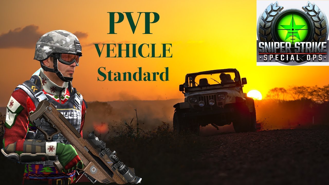 PVP Baghdad Vehicle Standard Mode Sniper Strike : Special Ops ( iOS & Android )