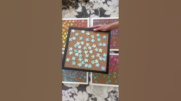 Best puzzle sorting pro tip! #corkboard #diy #sortingtray #puzzleproblems