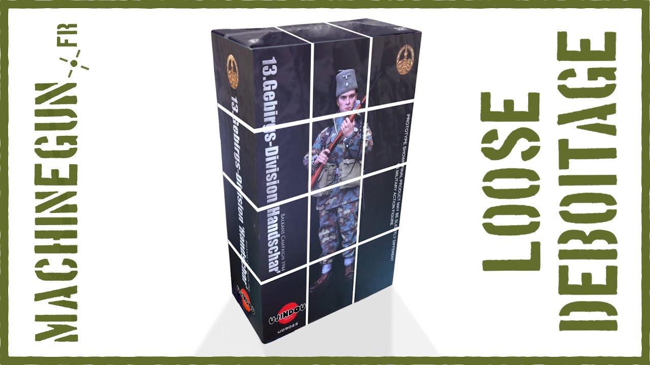 Unboxing WWII 13.Gebirgs Division Handschar Pionier (Ujindou)