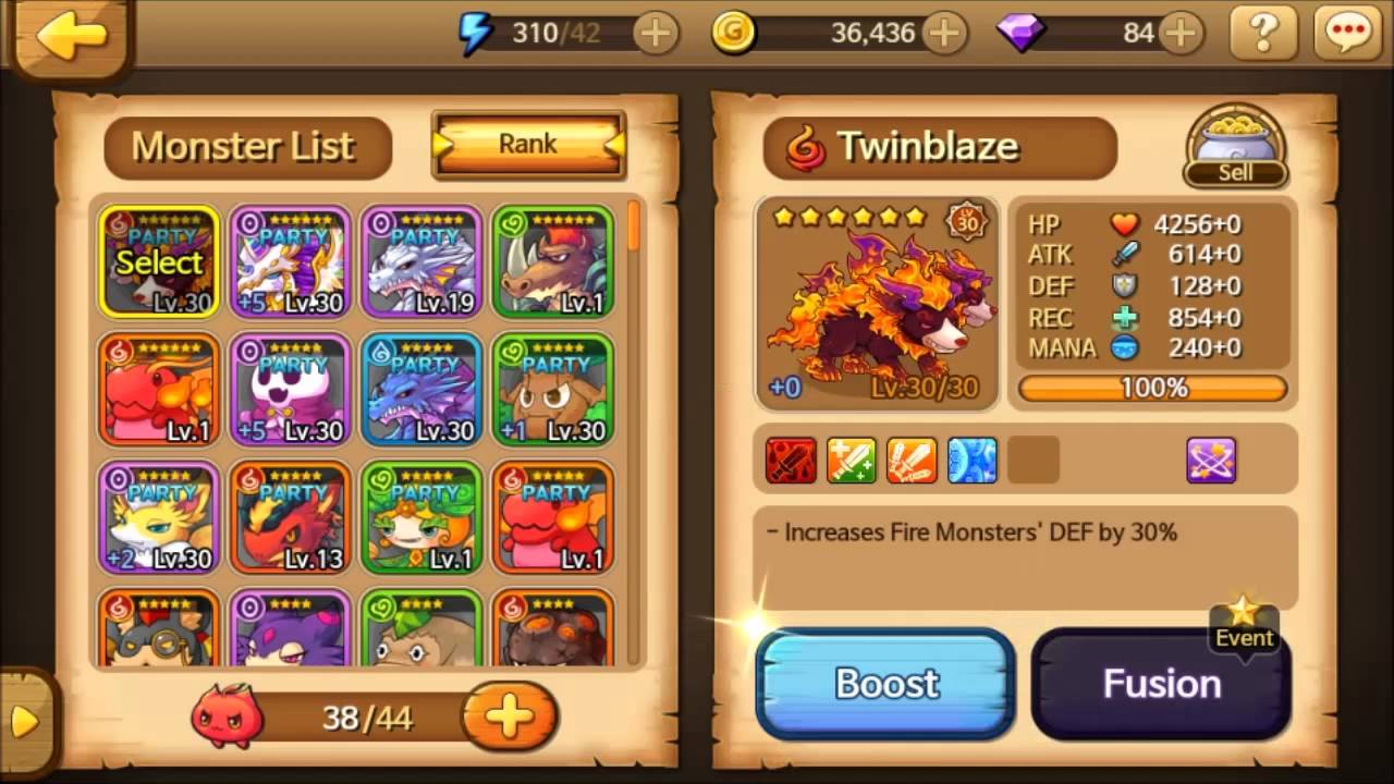 Monster Squad 6 Star Fusion #2