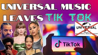 Universal Pulls All Music From Tik Tok