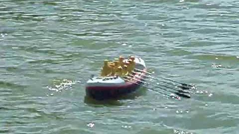 Ralph Stockton's Rowed Lifeboat