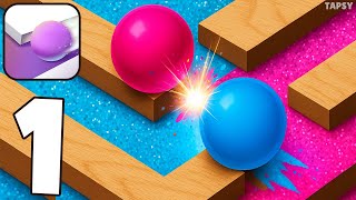 🧩AMAZE! Gameplay Walkthrough Levels 1–65 – Color the Maze (Android,iOS) screenshot 3