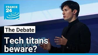 Telegram founder arrested in Paris amid content concerns: Tech titans beware? • FRANCE 24 English thumbnail