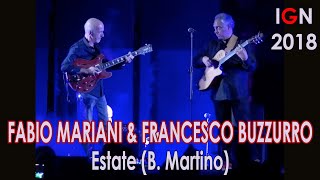 Video thumbnail of "Francesco Buzzurro & Fabio Mariani "Estate" (B.Martino)"