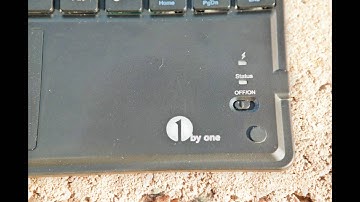 1byOne wireless keyboard with mouse pad review