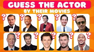 Guess the Actor By Their Movies