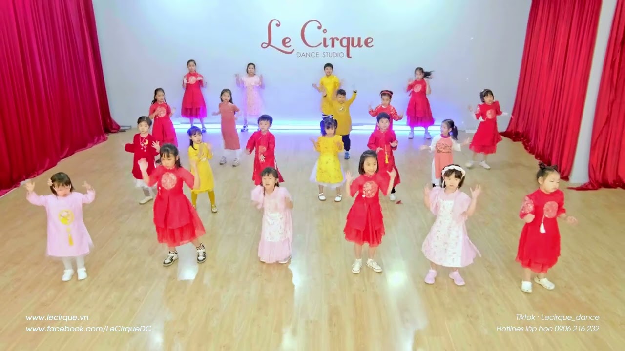 Tết là đông mới vui - Lớp học nhảy hiện đại cho trẻ em tại Hà Nội - GV: Trịnh Phương| 0906 216 232