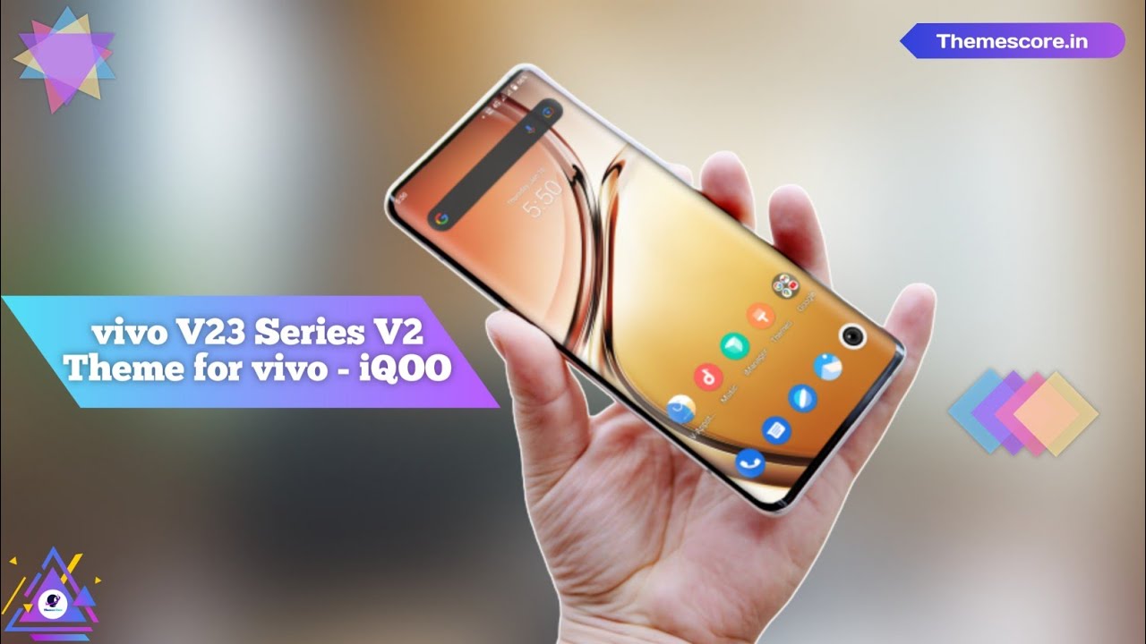 Vivo V23 Series V2 Theme For All vivo & iQOO Devices - Funtouch OS 12 Theme