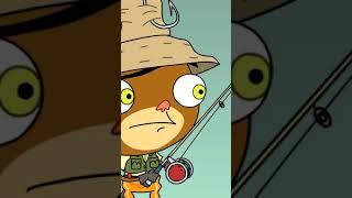 Rocket Monkey Cartoon