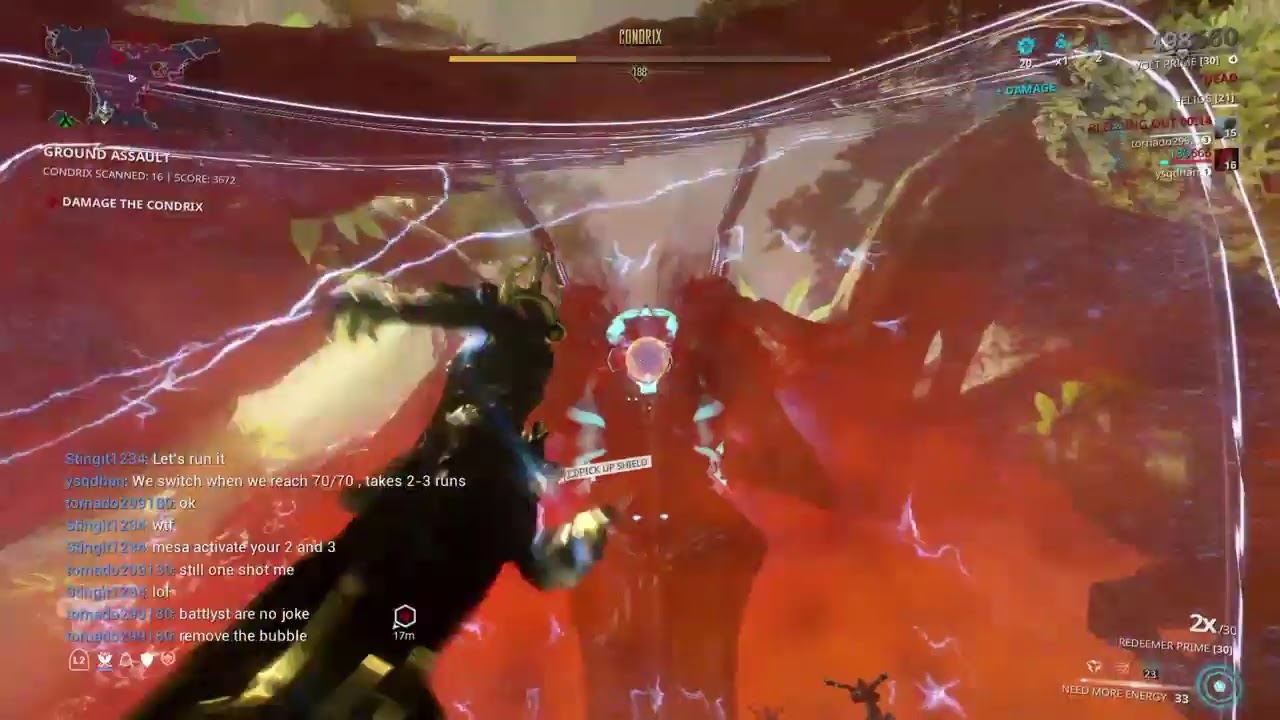 Warframe Scarlet Spear Ground Condrix