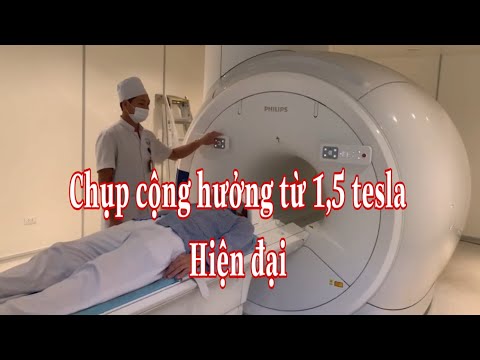Video Chụp cộng hưởng từ hiện đại 1.5 tesla/ Bệnh viện Quân... - YouTube