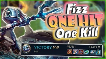 [Tốc Chiến] build đồ chuẩn của fizz 1 chiêu 1 mạng là có thật - hốt 26 xác trong 1 game