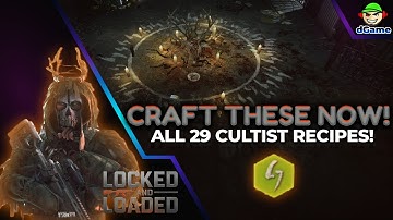 All 29 Cultist Circle Recipes in Escape from Tarkov 1.0 – Complete Crafting Guide