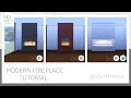 Modern fireplace tutorial  no cc  the sims 4