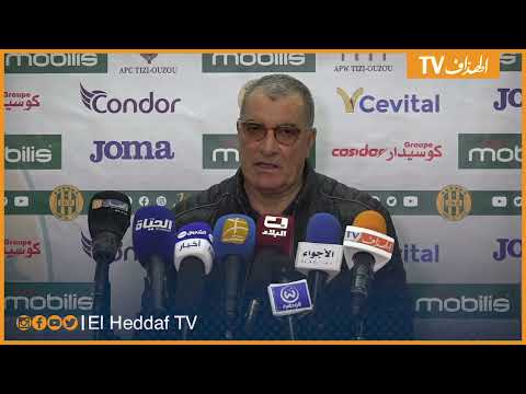 شاهد غضب مدرب شبيبة القبائل من لاعبيه رغم الفوز الثمين أمام النصرية