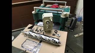 Grizzly G1021Z Planer Rebuild Helical Cutter Install and Other Upgrades