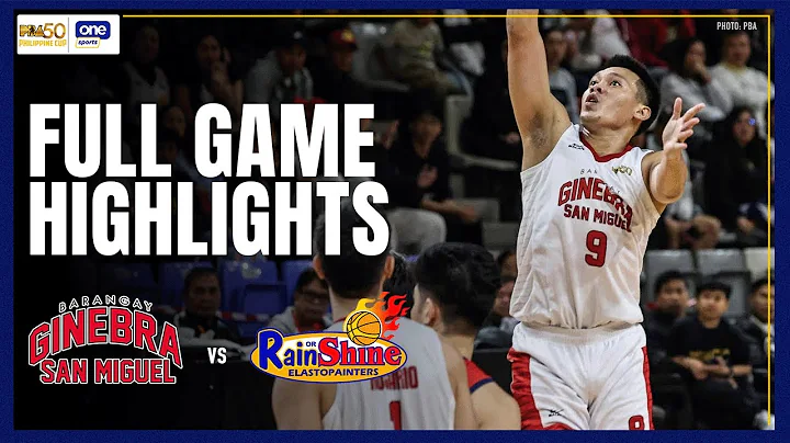 BRGY. GINEBRA vs. RAIN OR SHINE | FULL GAME HIGHLIGHTS | PBA SEASON 50 PHILIPPINE CUP | DEC 18, 2025