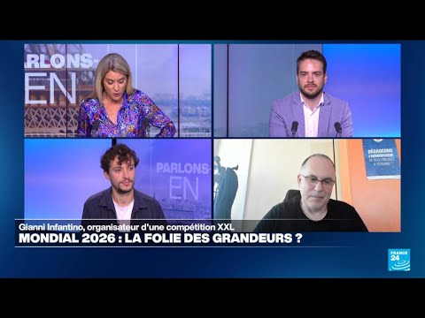 Mondial 2026 : la folie des grandeurs ? Avec S. Ravier-Regnat, K. Veyssi&egrave;re, N. Kssis-Martov

S&rsquo;impatienter &agrave; propos de ce qui va se passer sur les terrains de jeux n&rsquo;emp&ecirc;che pas de se questionner sur les &agrave;-c&ocirc;t&eacute;s de cette Coupe du monde 2026. Rarement la comp&eacute;tition aura &agrave; ce point &eacute;t&eacute; perturb&eacute;e par les tensions internationales et l'impact de la politique de l&rsquo;un des pays h&ocirc;tes, en l&rsquo;occurrence celle de Donald Trump.

#Mondial #2026 #folie #des #grandeurs