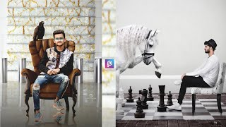 Playing Chess With Horse Concept Photo Editing Tutorial Picsart Photo Editing - Kr Editing