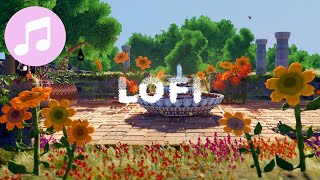 relaxing lofi music in a peaceful garden 🎵 spring beats to relax/study to