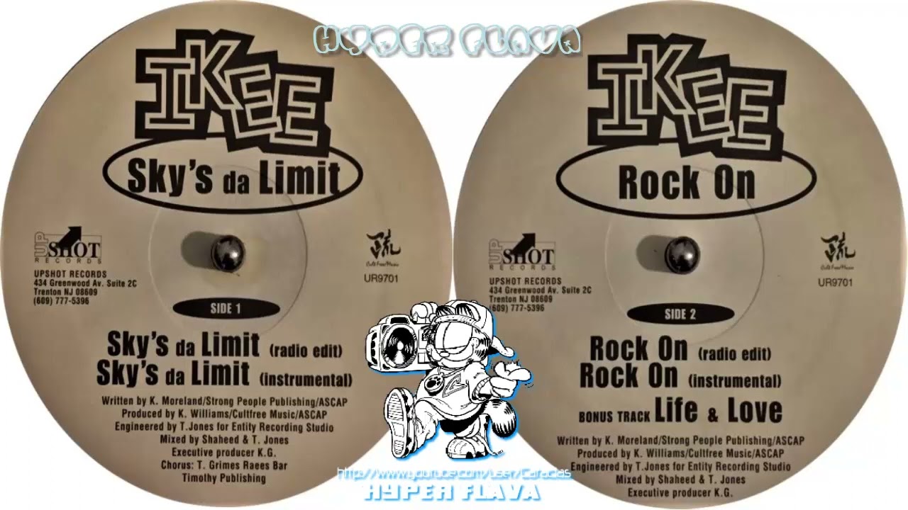 Ikee - Sky`s Da Limit / Rock On (Full Vinyl, 12