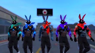justice for bunny/ Raistar 💙 (montage 3d animation) FREE FIRE 3D ANIMATION VIDEO  #story #animation