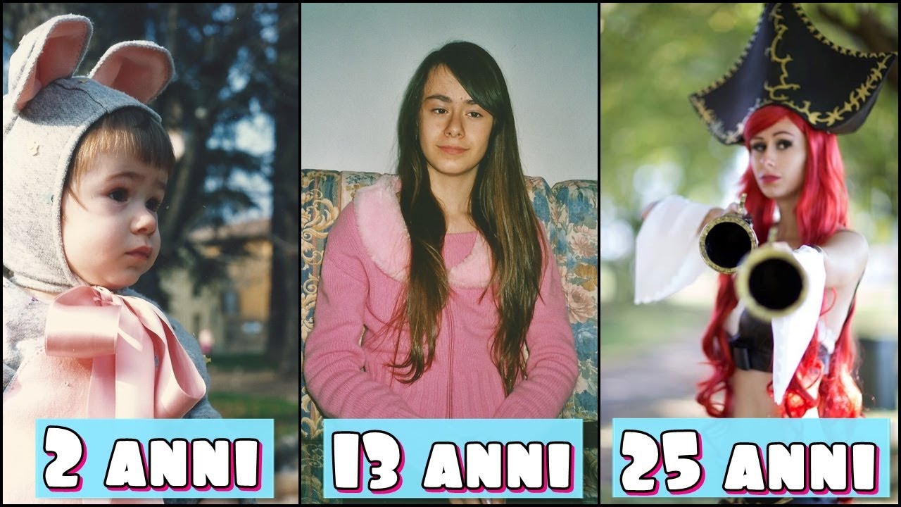 FOTO! come ero da PICCOLA? e da ADOLESCENTE??