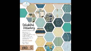 Elizabeth Craft Designs - Papirpakke 30.5x30.5 - Delightful Discovery - C041