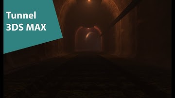 Making of Tunnel 3ds max  Vray tutorial final part