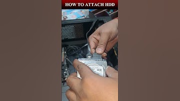 How to Attach Hard DIsk In CPU | Cpu mein HDD Kaise Lagate Hain | 1TB Hard Disk #harddisk #cpu