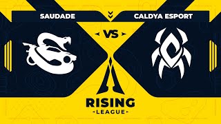 SAUDADE vs CALDYA | JOUR 2 - Spring Split - Rising League 2024