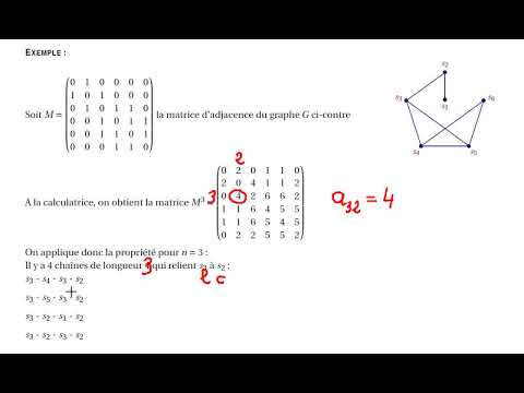 Graphs: Determining the Number of Paths of a Given Length