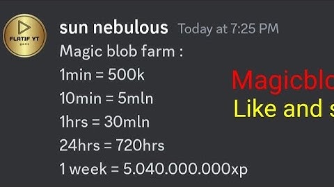 nebulous | best farm magic blob +30million xp in 1hrs😱🔥🔥 #nebulousio