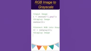 Convert RGB Image to Grayscale @RitikaxRayPixy #shorts
