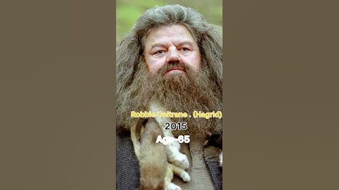 Robbie Coltrane(Hagrid). Age Transformation (2001-2022).🧙‍♂️ 😱#harrypotter #viral #shorts