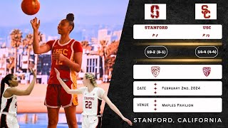 No. 4 Stanford vs No. 15 USC | Pac-12 | 2.2.24