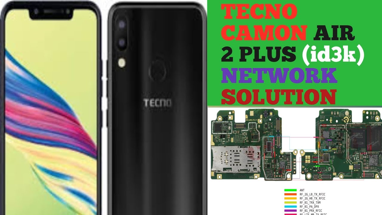 Tecno Id3k Network Problem!!Camon Air 2 plus (id3k)  Network Solution!! 