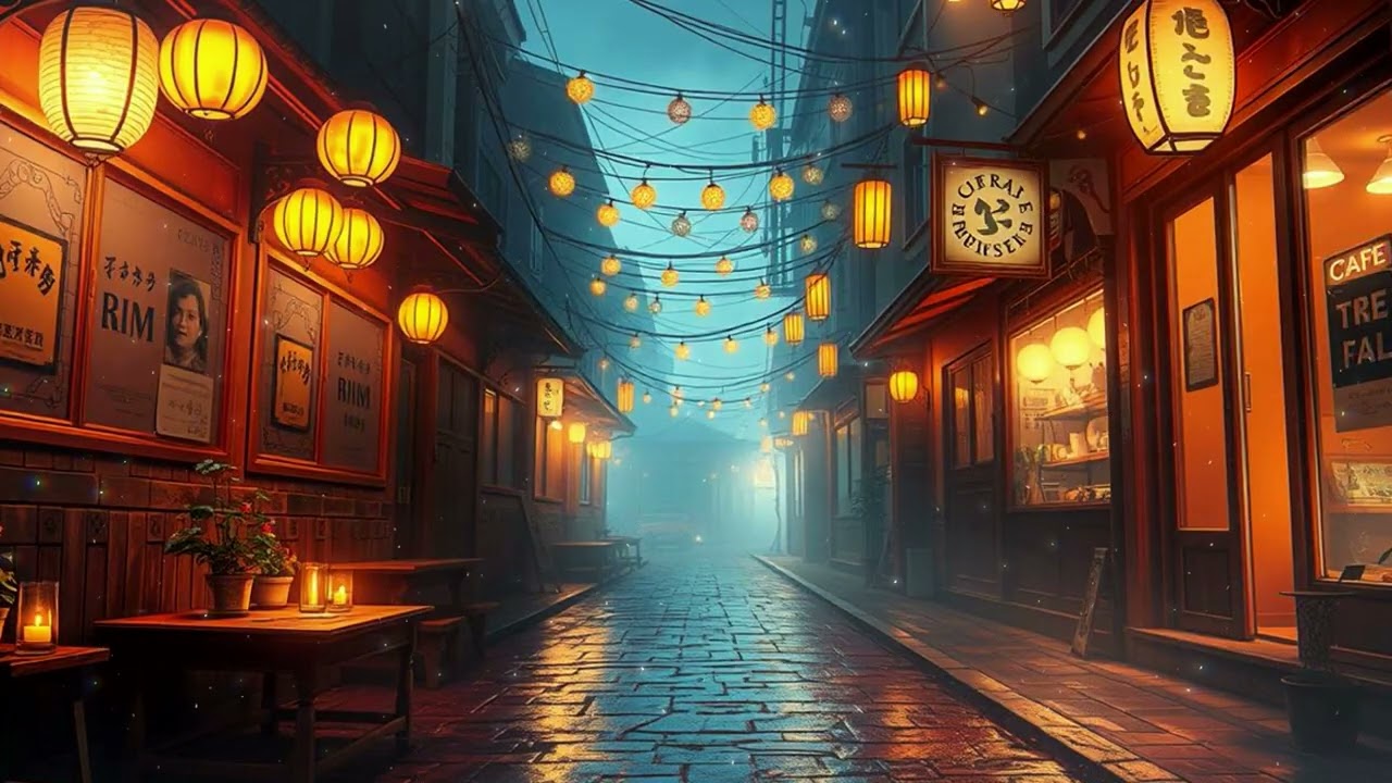 Winter window: soft lofi to write 🌧️